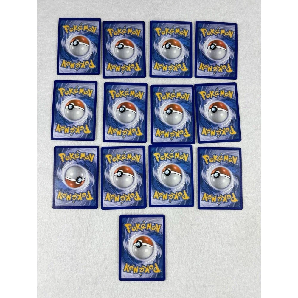 Pokemon Water Type Card Lot of 13 Reverse Holo Milotic Kyogre Mudkip XY Preowned